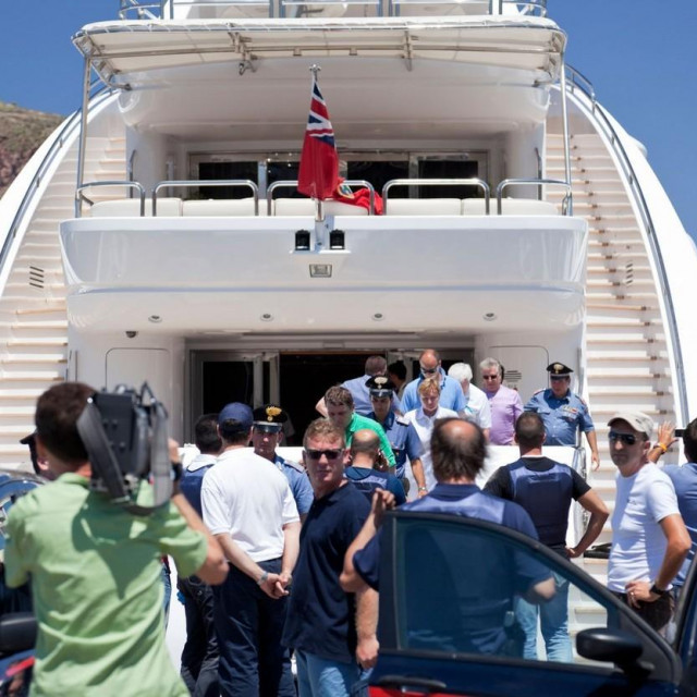 Superjahta Axioma/Arhivska fotografija