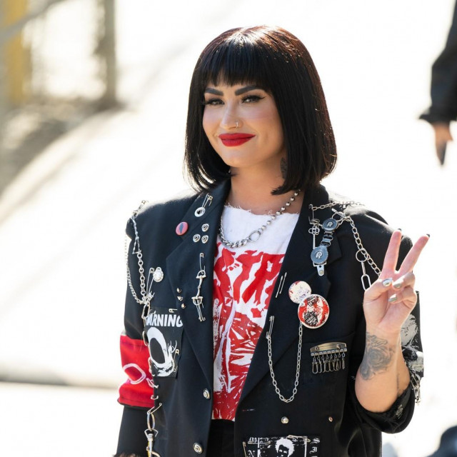 Demi Lovato prošlog mjeseca na Jimmy Kimmel showu.