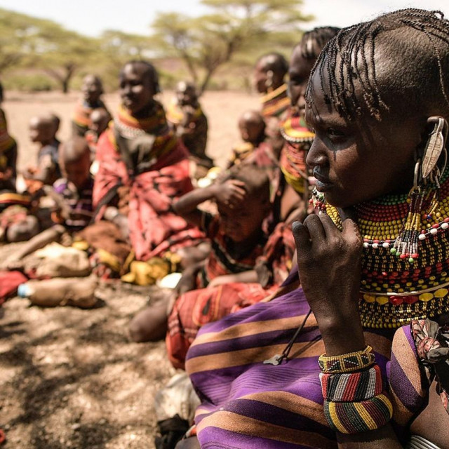 Stanovnici sjeverne Kenije, kojima je potrebna pomoć u hrani