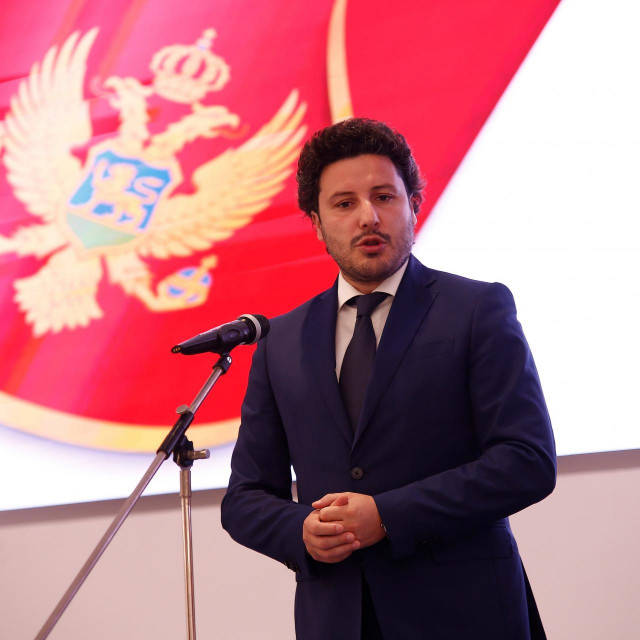Crnogorski premijer Dritan Abazović

 