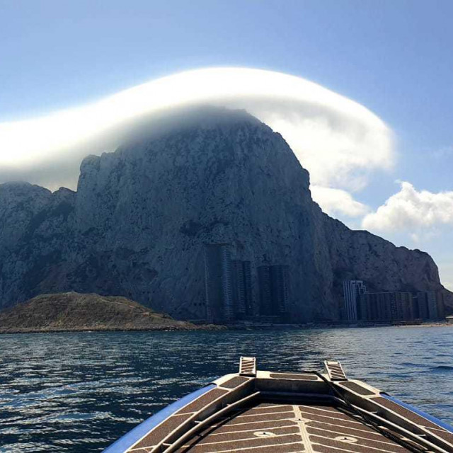 Levantni oblak iznad Gibraltara