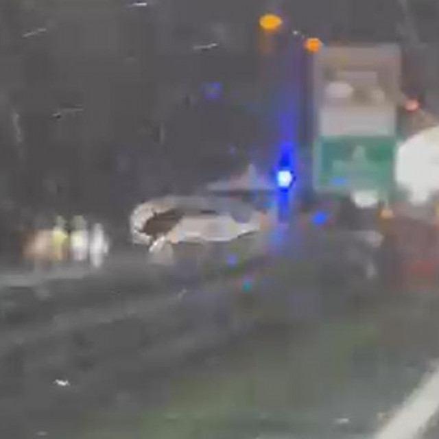 Nevrijeme u Gorskom kotaru