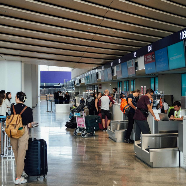 Turisti u Helsinkiju, Finska

 