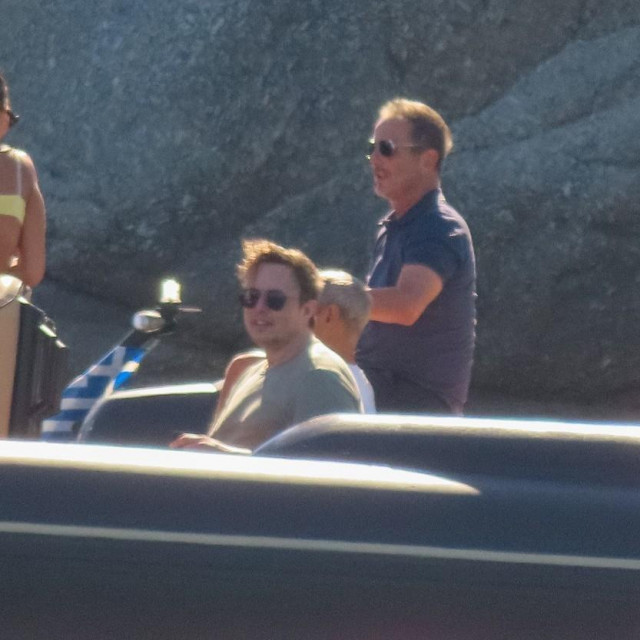 Elon Musk na odmoru u Grčkoj