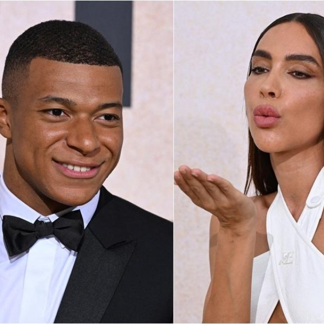 Kylian Mbappe i Ines Rau