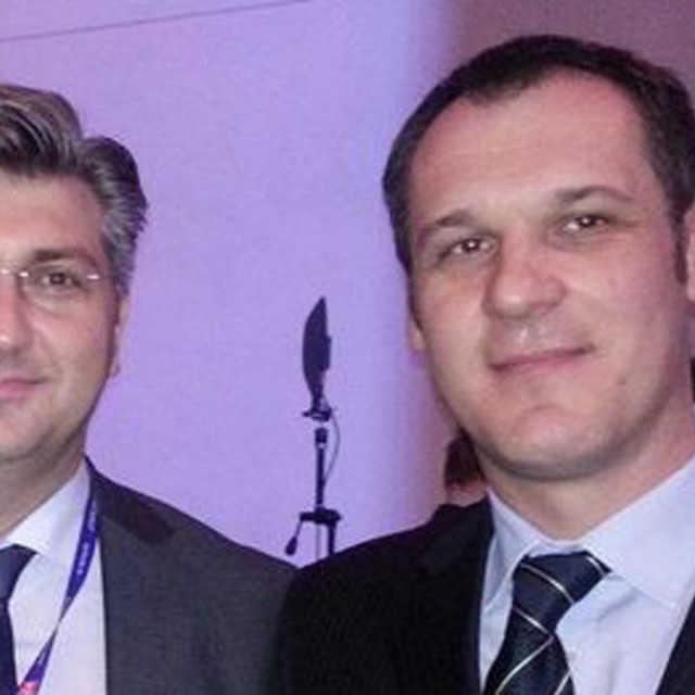 Andrej Plenković i Damir Škugor