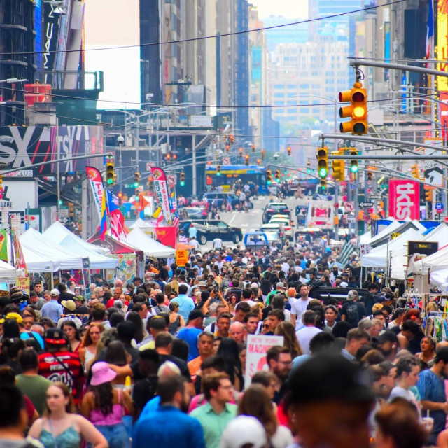 Tržnica na Times Squareu, ilustracija