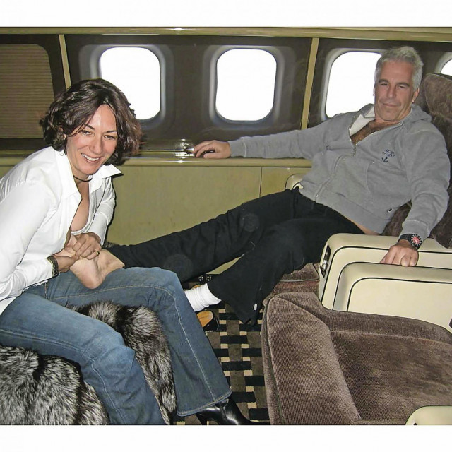 Ghislaine Maxwell i Jeffrey Epstein