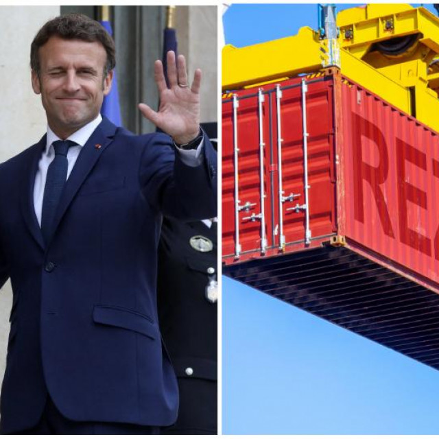 Ursula von der Leyen i Emmanuel Macron/ ilustrativna fotografija