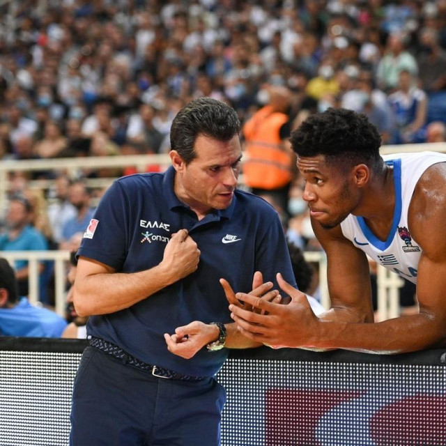 Dimitris Itoudis i Giannis Antetokounmpo Group/Alamy/Alamy/Profimedia