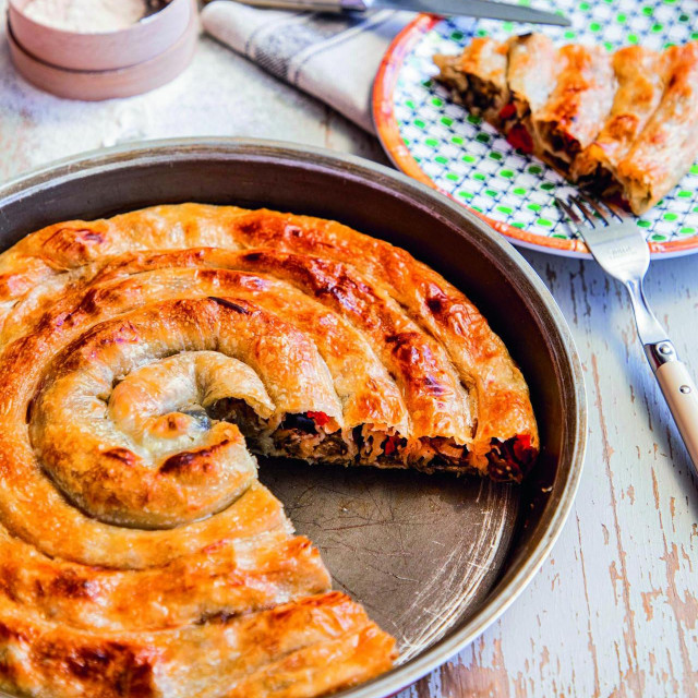 Pita s patlidžanom Slavice Šagolj