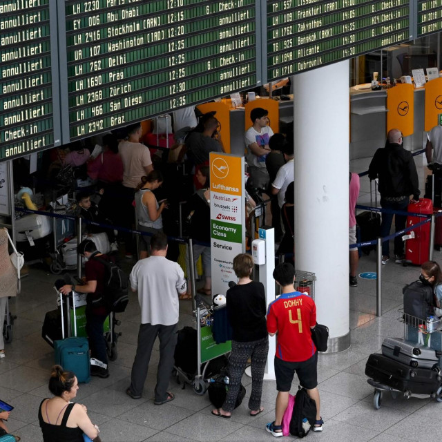 Zračna luka Franz-Josef-Strauss Airport u Muenchenu, 2. rujna