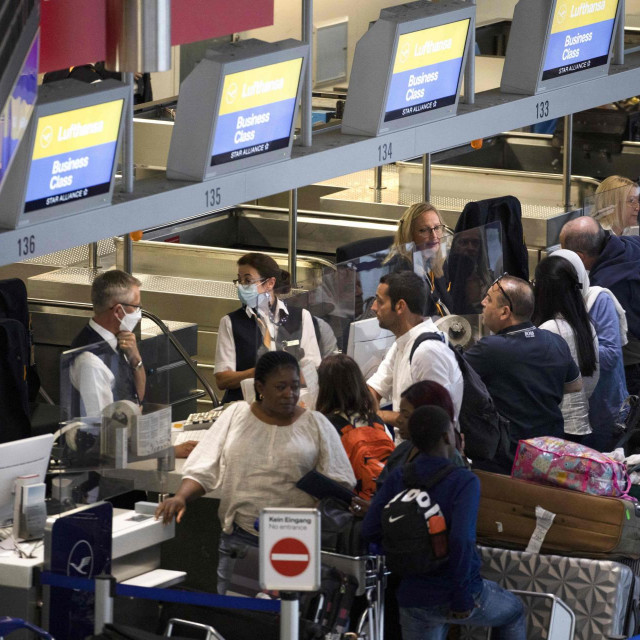 Kaos na njemačkim aerodromima