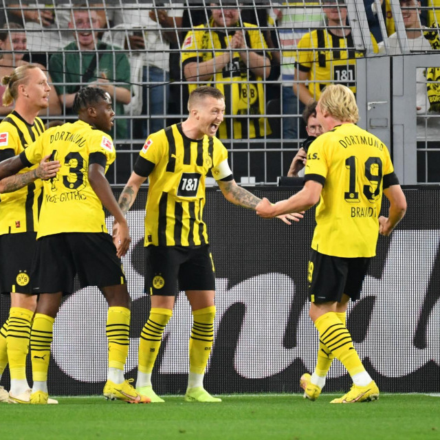 Marco Reus, slavlje igrača B. Dortmund