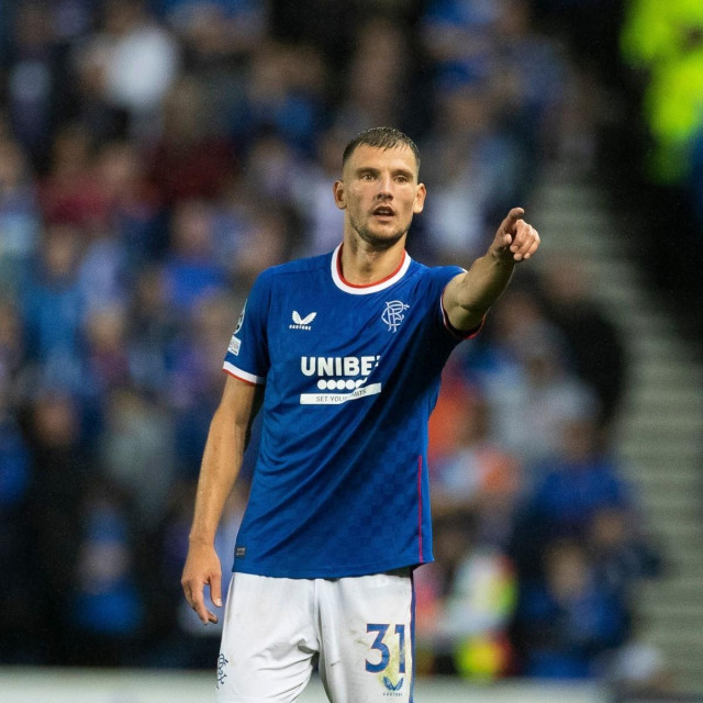 Borna Barišić odigrao je cijelu utakmicu za Rangerse