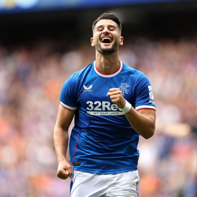 Antonio Mirko Čolak proslavlja gol