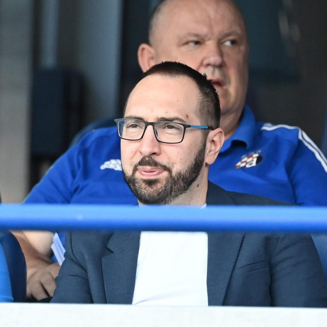 Gradonačelnik Tomislav Tomašević na utakmici Dinamo - Hajduk u Superkupu