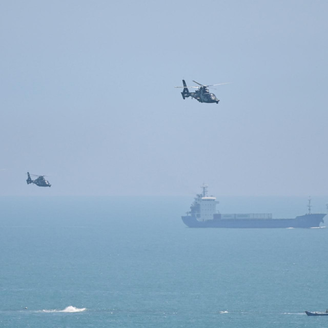 Kineska vojna vježba u blizini Tajvana (arhiva)