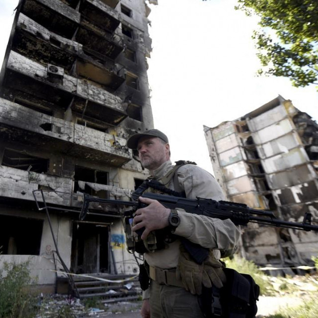 Ukrajinski vojnik, ilustracija