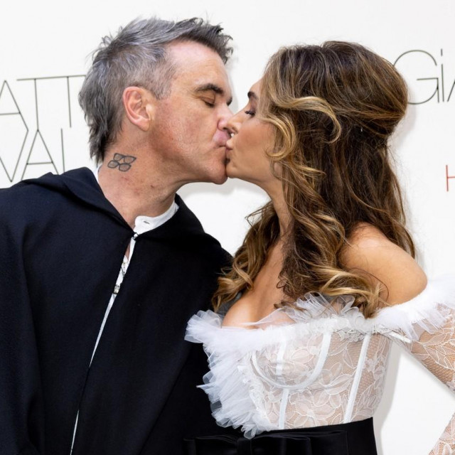 Robbie Williams i Ayda Field Williams