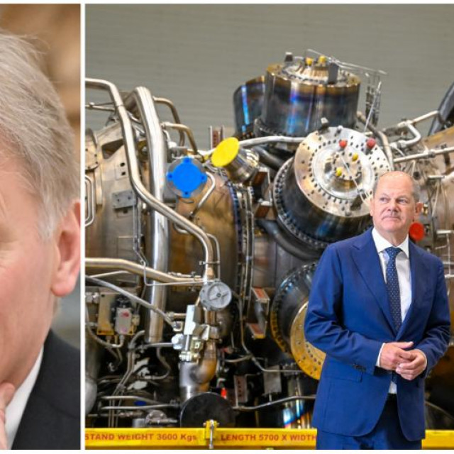 Dmitrij Peskov, glasnogovornik Kremlja/ Olaf Scholz, njemački kancelar