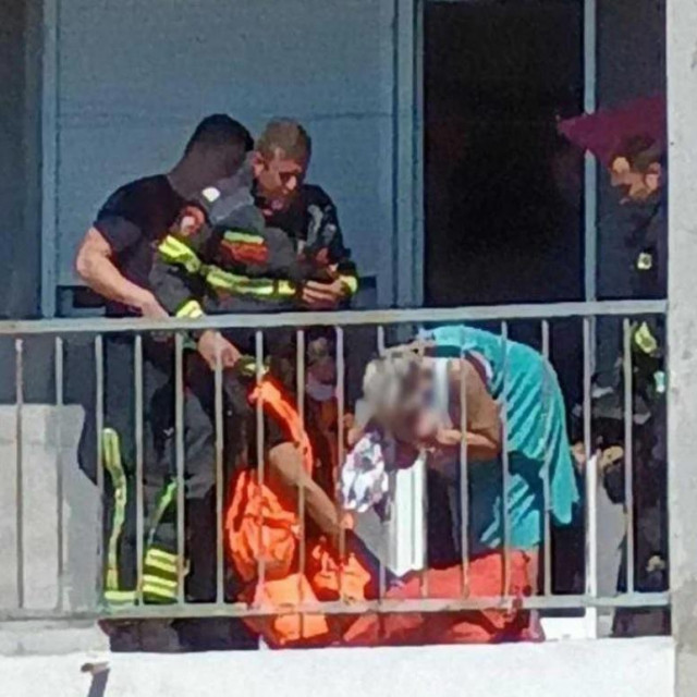 Šibenski vatrogasci brzo su pomogli nesretnoj ženi