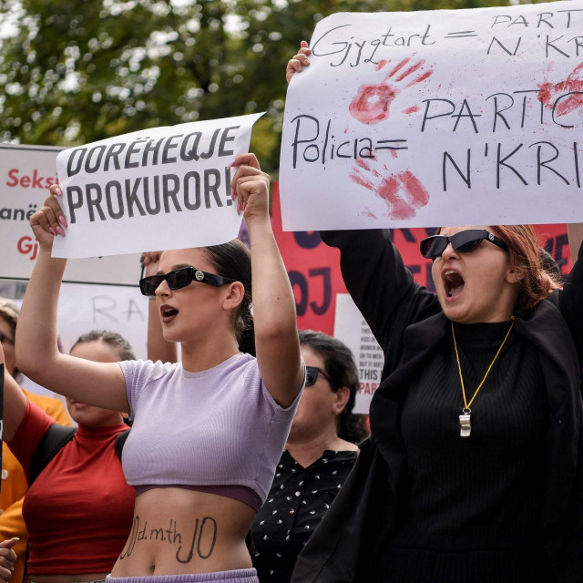 Prosvjed u Prištini