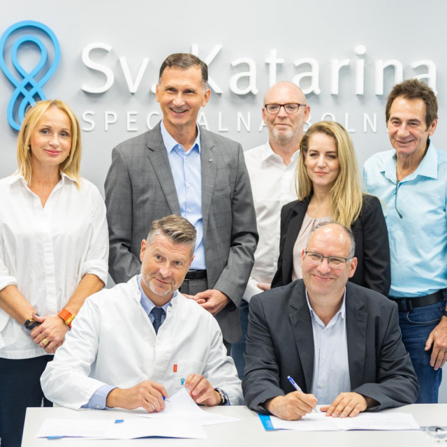Svečano potpisivanje Ugovora znanstvenika Bonus BioGroup i Specijalne bolnice Sv. Katarina