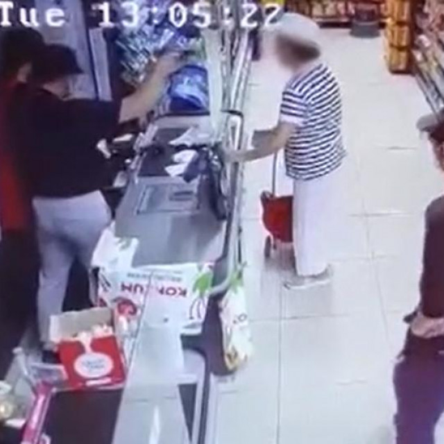 Snimka pljačke u Zagrebu