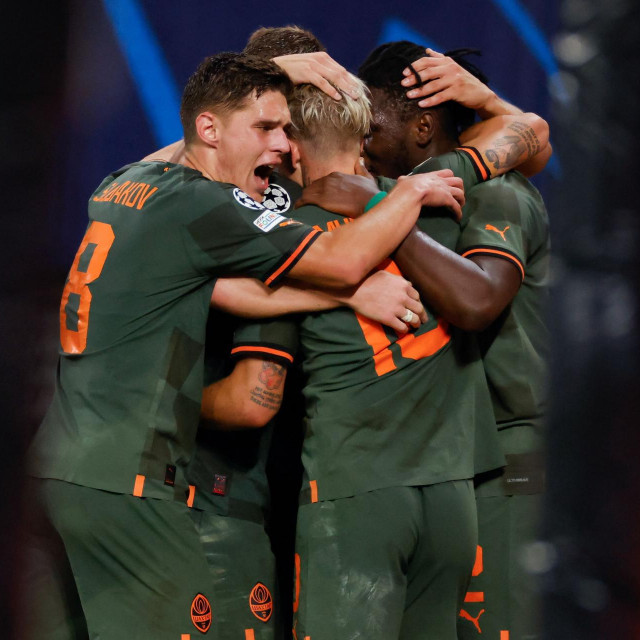 Slavlje igrača Šahtara