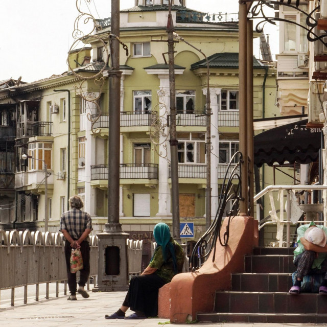 Prizor iz Mariupolja