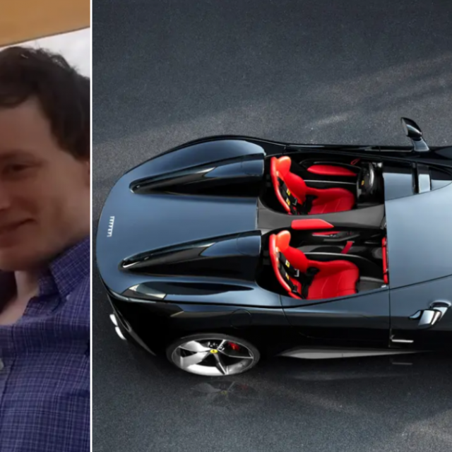 Daniel Lesin i Ferrari Monza SP2