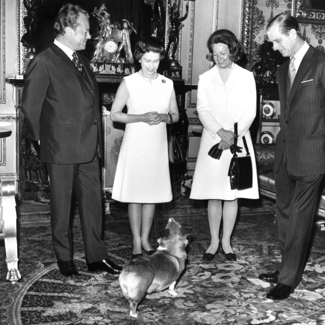 Kraljica Elizabeta s Margrethe II.