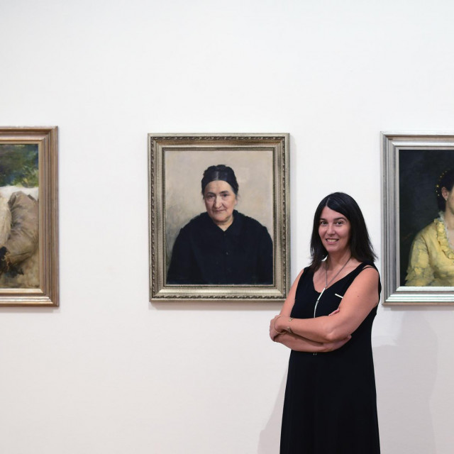 Rozana Vojvoda, autorica izložbe