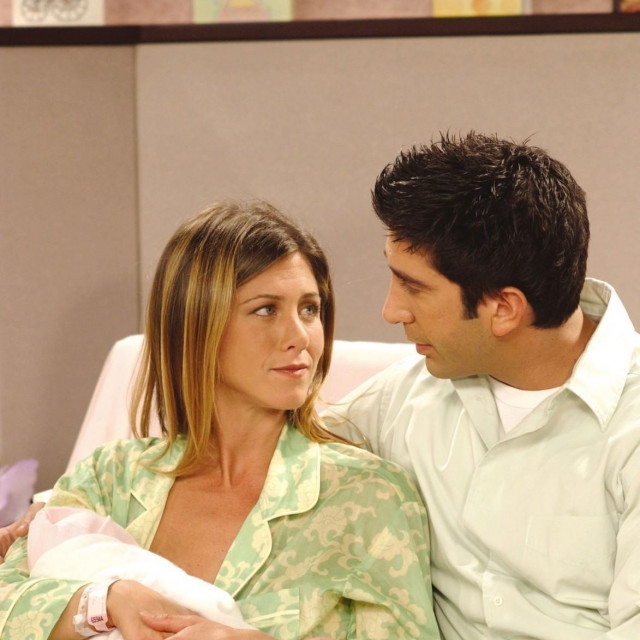 Jennifer Aniston i David Schwimmer u seriji ‘Prijatelji‘