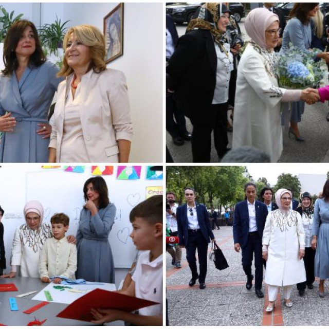 Sanja Musić Milanović i Emine Erdogan posjetile su osnovnu školu Matija Gubec na zagrebačkoj Knežiji i susrele se s ravnateljicom Ljiljanom Klinger