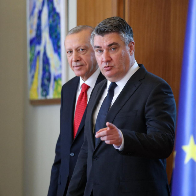 Zoran Milanović i Recep Tayyip Erdogan