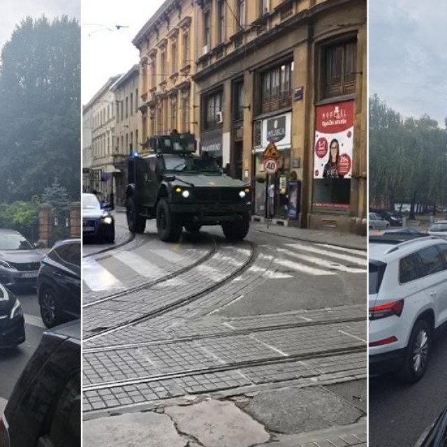 Gužva u Zagrebu