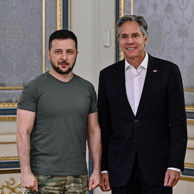 Volodimir Zelenski i Antony Blinken