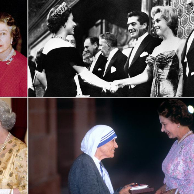 Elizabeta II. ugostila je mnoge: Mihail Gorbačov, Marilyn Monroe, Madonna i Majka Tereza