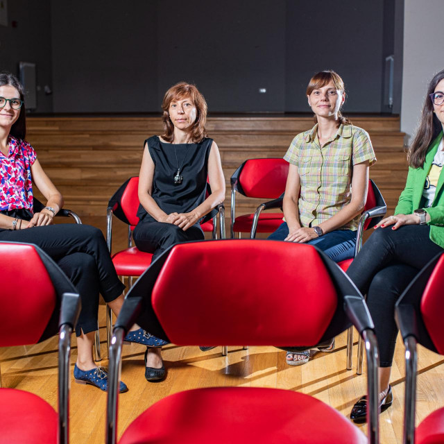 Na fotografiji: Tomislava Grgić, Dubravka Novotni, Ana Pilipović i Matea Habuš.
 