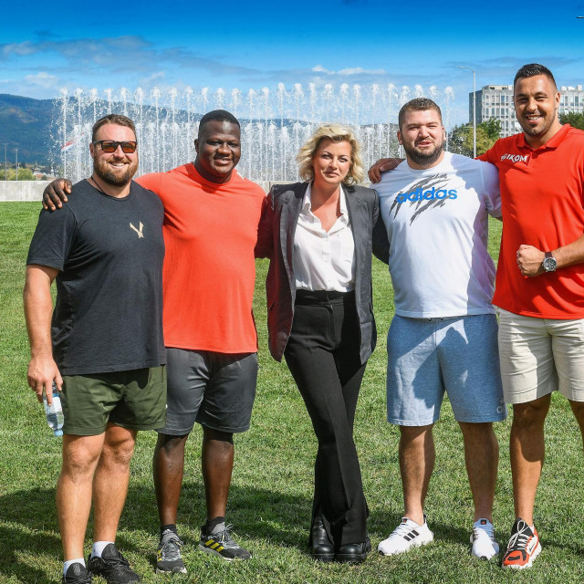 Na fotografiji: Tom Walsh, Josh Awotunde, Ana Hažeković Krznarić, Armin Sinančević i Filip Mihaljević