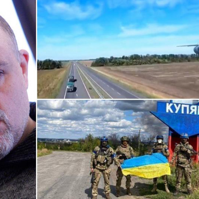 Igor Tabak, ukrajinski Su-25 u niskom letu i ukrajinske snage kod Kupjanska