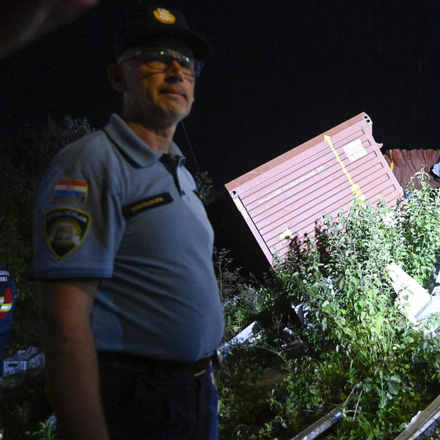 mjesto teške željezničke nesreće kod Novske