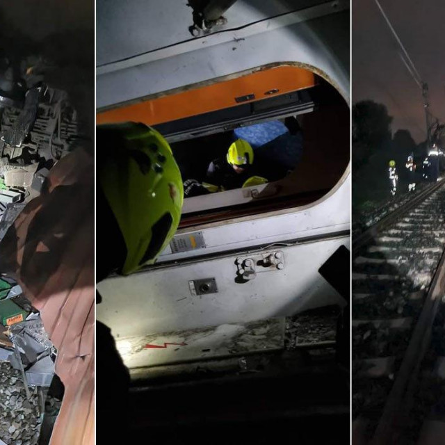 sudar vlakova kod Novske