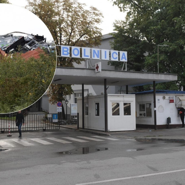 Bolnica u Slavonskom Brodu u kojoj su zbrinuti stradali u teškoj željezničkoj nesreći