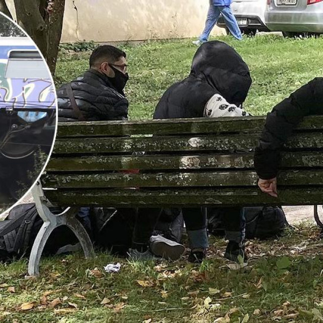 Obitelj stradalih migranata pred bolnicom u Novoj Gradiški