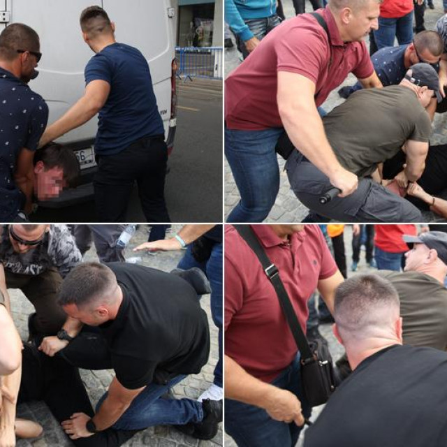 Privođenje na prosvjedu