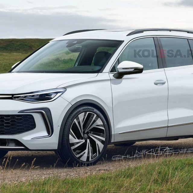 VW Tiguan render