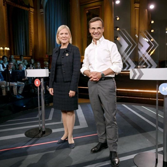 Magdalena Andersson i Ulf Kristersson